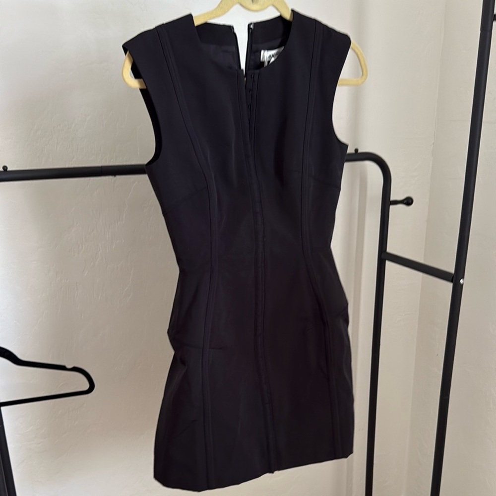 NWT H&M Studio hook eye structured dress XS